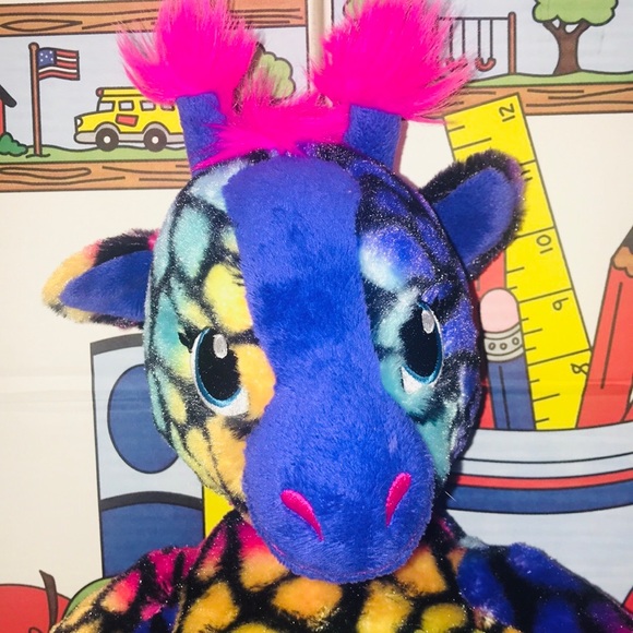 Rainbow Wild Style Giraffe Build A Bear - Picture 6 of 7